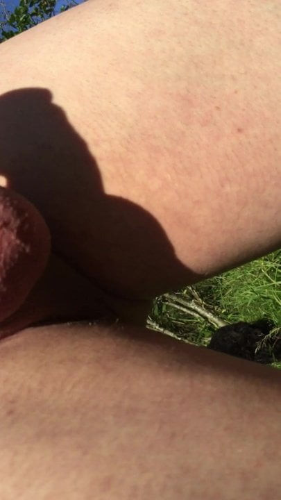Outdoor hard cock smooth