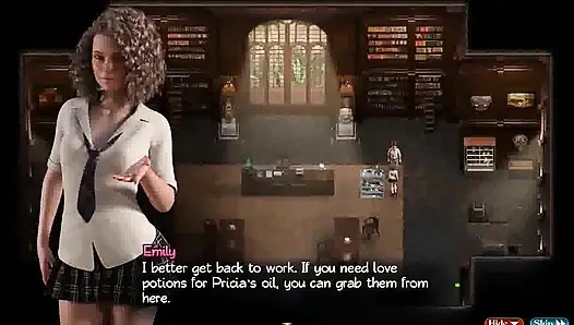 Treasure of Nadia: facial cumshot, handjob and pussy eating ep 209