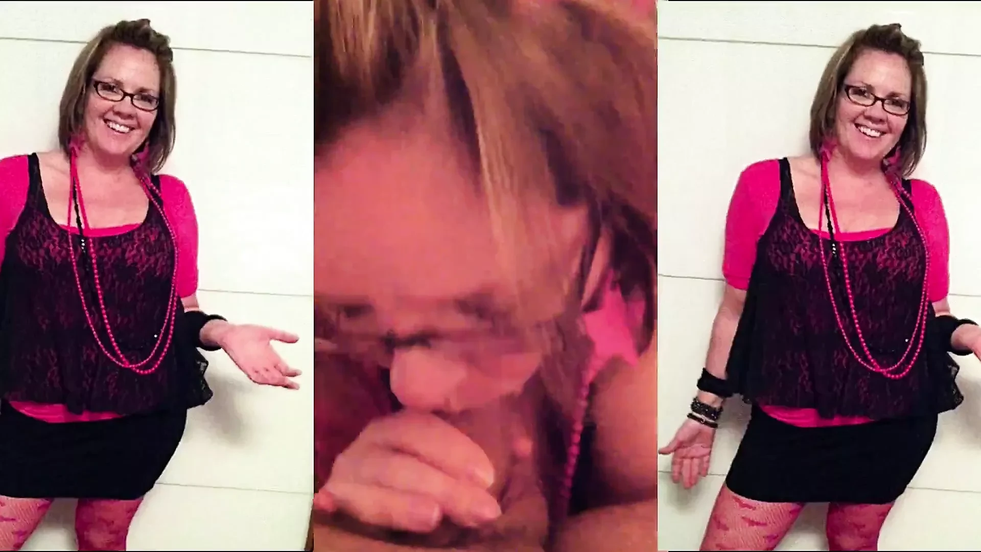 bouncy big breasted mature wife exposed