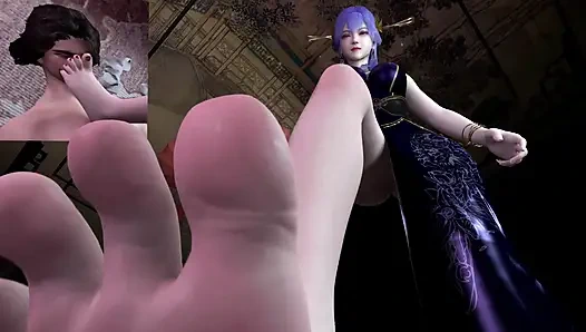 3 boyutlu azgın sürtük hatun büyük yaraklı yabancıyla aldatıyor