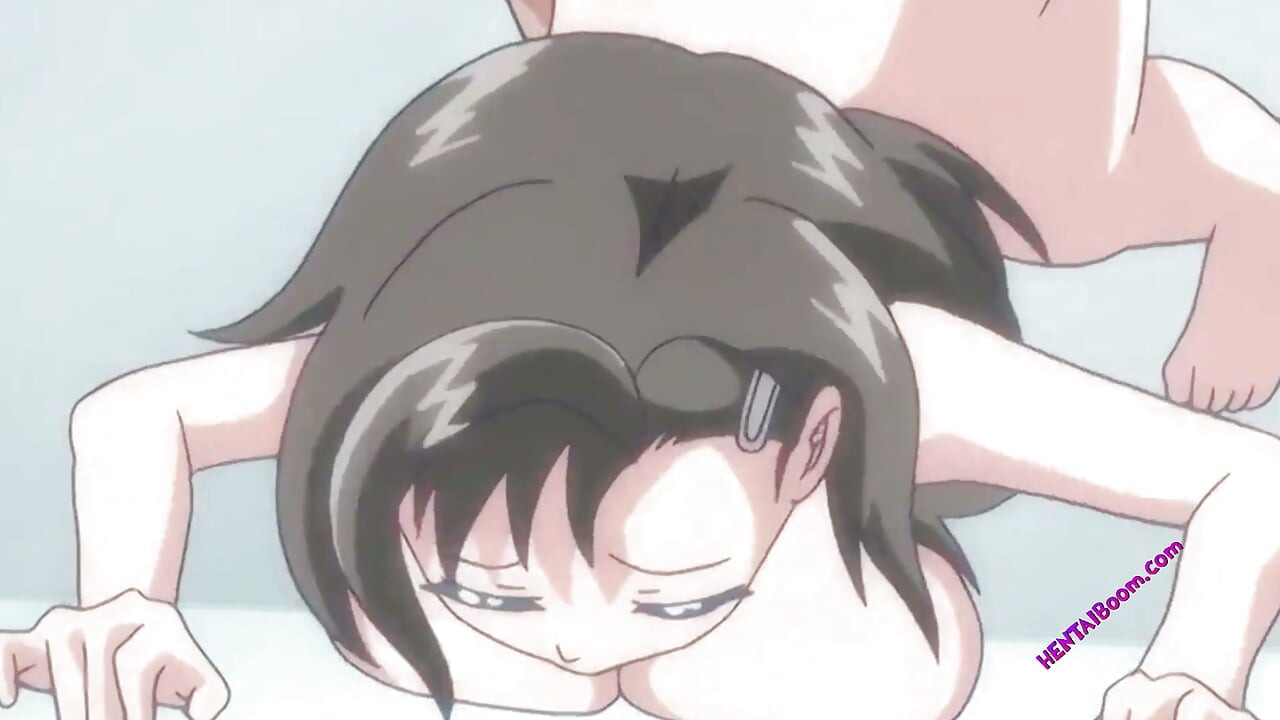 Booobs hentai yang besar bergoyang-goyang dalam setiap kongkek liar