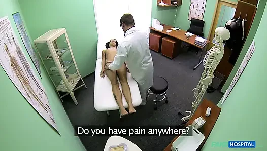 Student Gets a Full Body Checkup and a Creampie Surprise