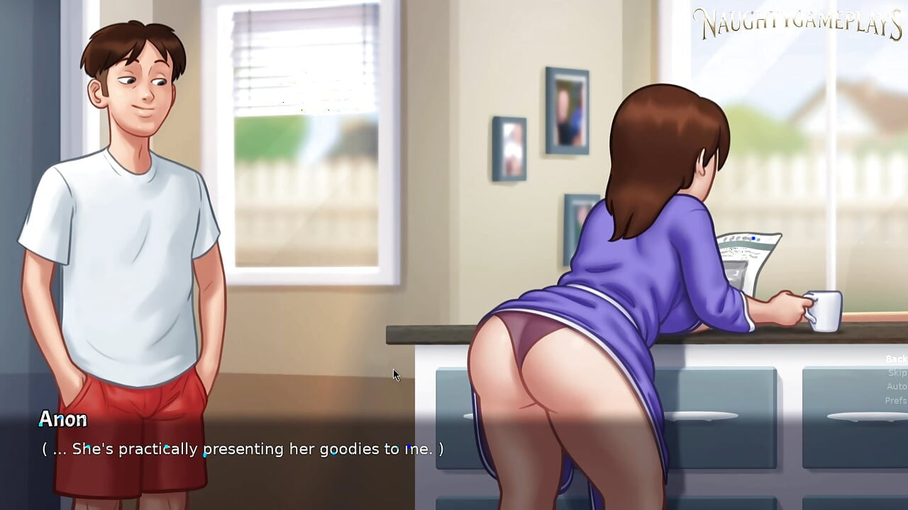 Stepson Fucked Hard His Stepmom For Breakfast - Summertime Saga Part 46 By DarkCookie - 3D Game