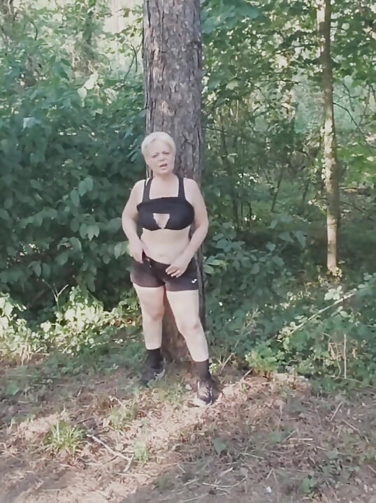 I'm Playing the Little Slut in the Woods, Waiting for a Good Cock