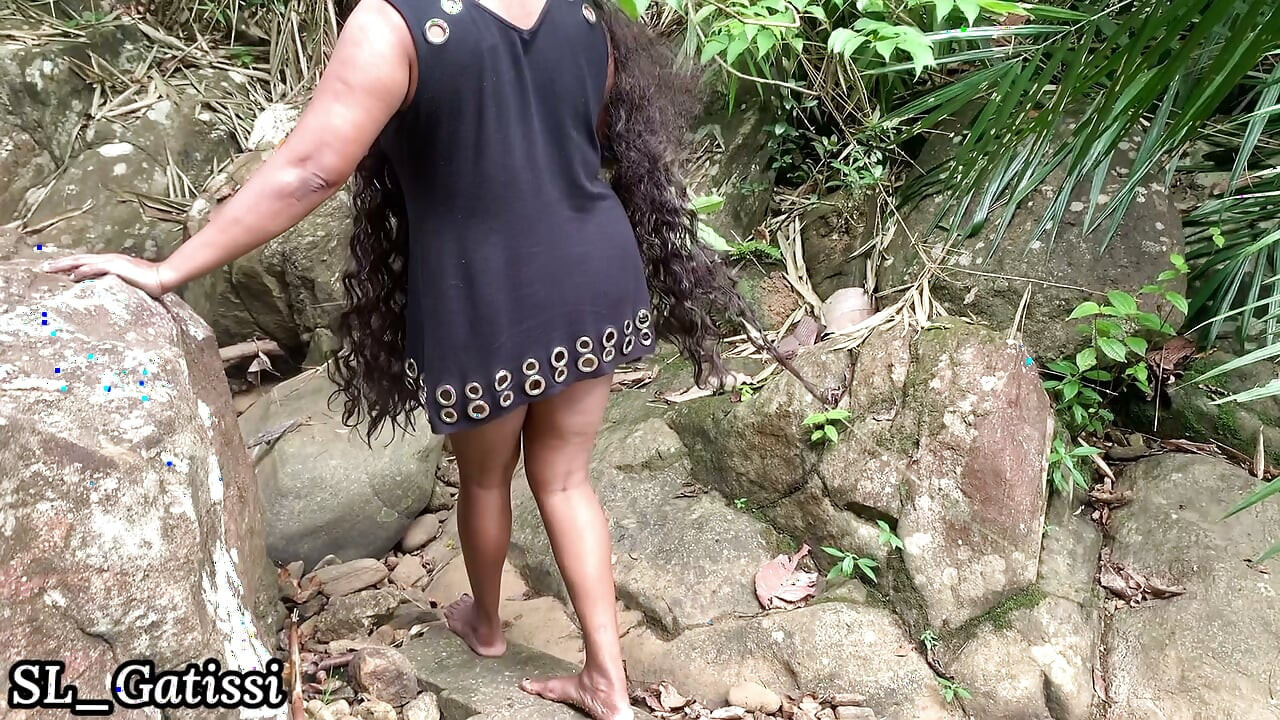 Sri Lankaanse mooie meid jungle neuken