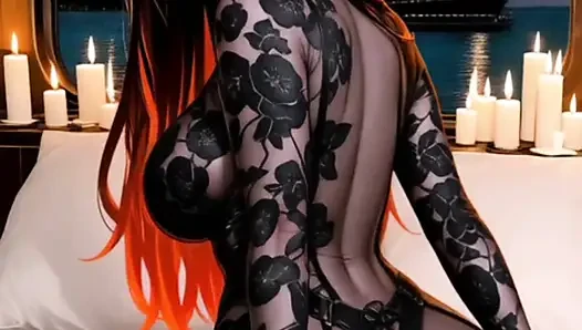 Anime hentai - aku suka banget dientot sama suamiku di pantat