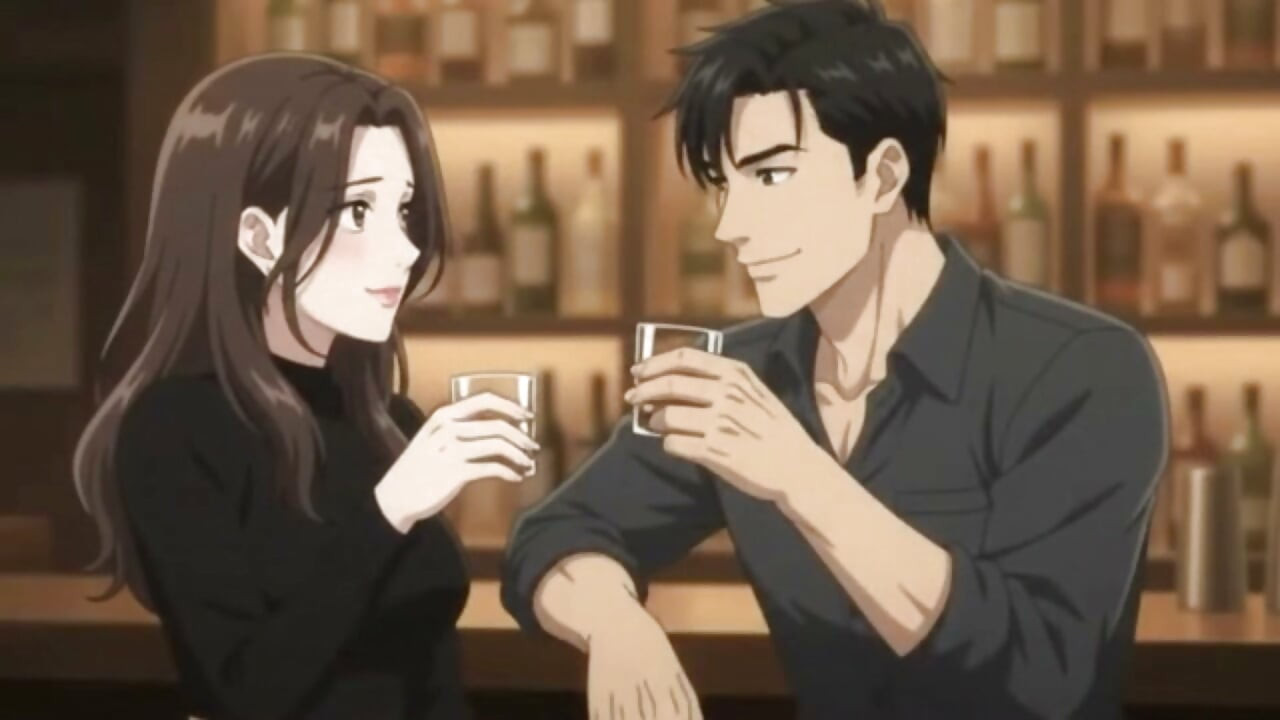Truth and dare game in bar went too hot and intimate