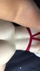 Partner pulls her hair while fucking her from behind
