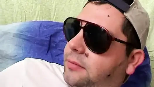 Real Italian couple make a great private show in their house