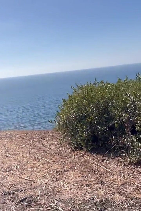 Artemisia Love Sexy Hiking by the Ocean Big Boobs Close up