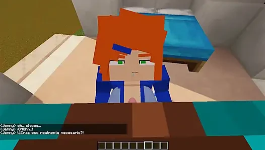 Wen gives me a blowjob and a cat girl lets me fuck her