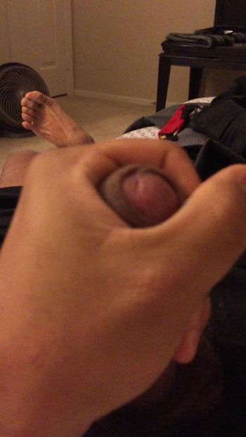 Self masturbation young cock