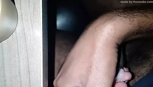 Your black stepdad gives you a big cumshot