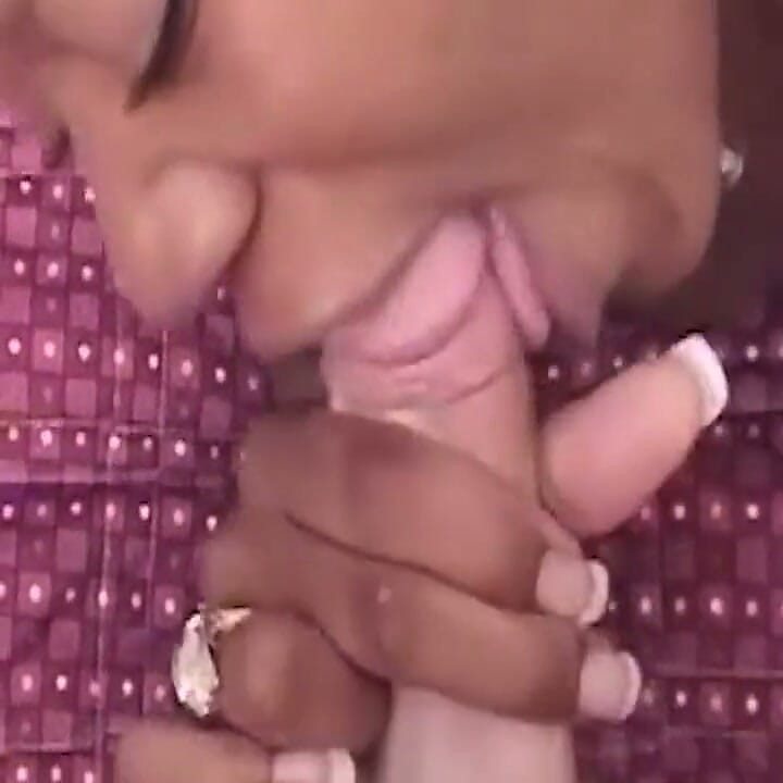 Mature MILF Drenches Big Cock in Sloppy Spit