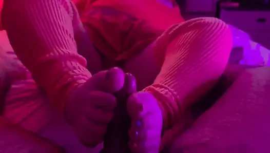Sepong kontol ceroboh, footjob dan ngentot? Jinki!