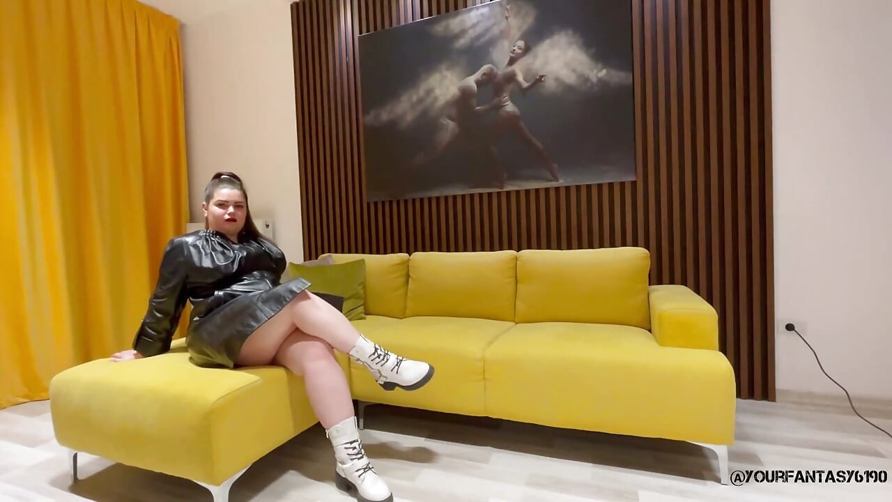 Farting in Leather Coat