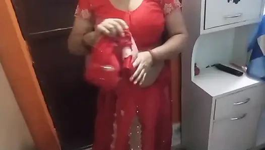 Nacktes bhabhi hat fingaring.
