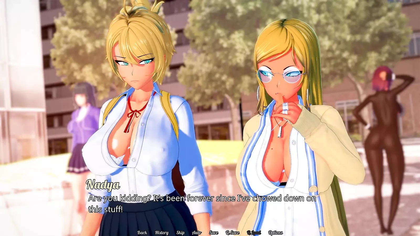 Futa band hot girl enquanto Nala Throatfucks - Futa's World of Ntr # 4