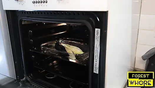 Sapık bir tatil yemeği pişirme