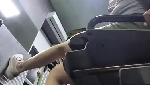 Тренировка Jucielussie в спортзале