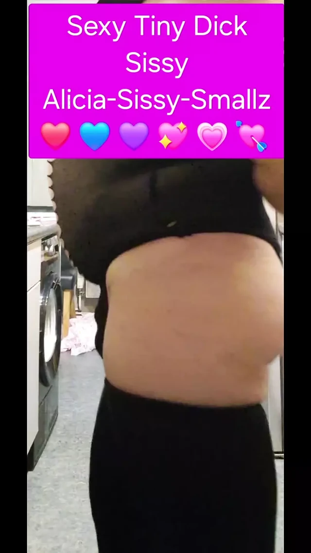 Sexy Tiny Dick Sissy Alicia-Sissy-Smallz - Listening to Heavy Metal Music