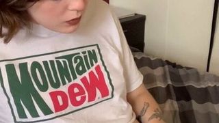 (OF) OBB Tattoed Femboy Moans And Barely Cums