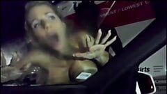 Hotwife Pounded Against Windscreen by BBC