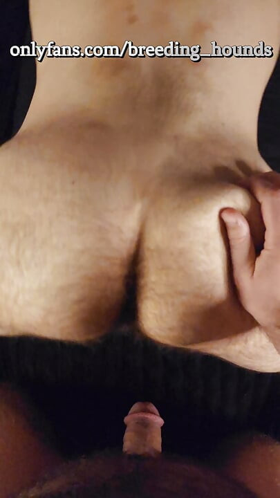 POV dikke hetero papa neukt zonder condoom zijn kamergeschapen harige gaatje dicht.