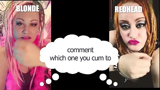 Comment which one made you cum blonde or redhead straight version