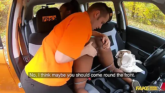 Fake driving school - pelajaran seks bdsm dari asia rae