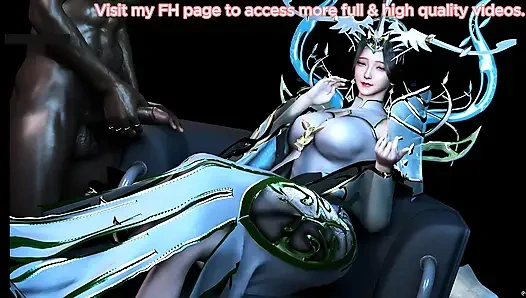 Şehvet için yeniden programlandı: 3 boyutlu kız modu- 3d animasyon hentai