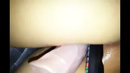 A huge gaping pussy with fisting