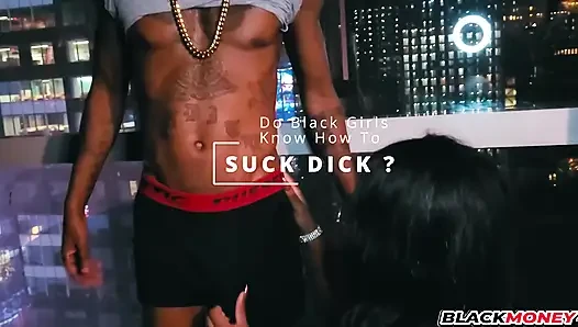Apakah gadis kulit hitam tahu cara mengisap kontol? Kompilasi