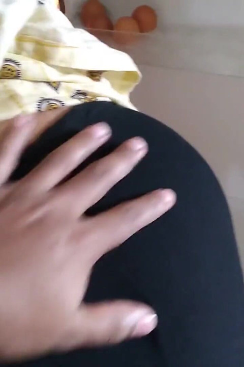 I Put My Big Cock in Aria Mia's Big Ass While She Was Taking Food Out of the Fridge