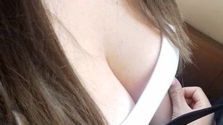 Big tits big cleavage