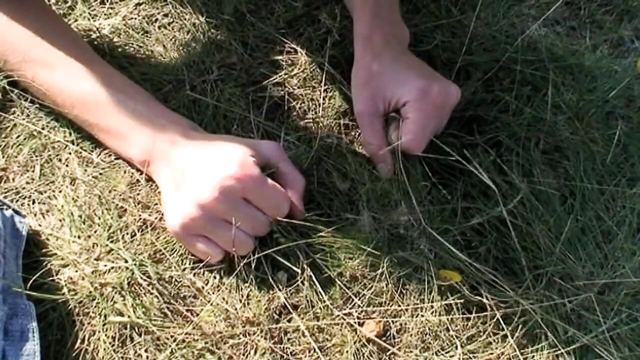 Dirty old hunter fucks his friend's teen stepdaughter outdoors