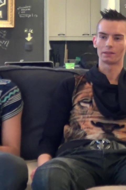 Amateur sex tape with Filip fucked bareback by top twink