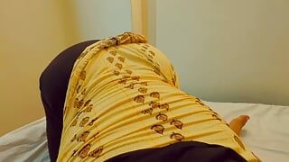 The Hot Saudi MILF Huge Stepmom Fucked By Stepson In Hotel - When Stepmom gets hot Saw Stepson masturbate (ARAB TABOO)