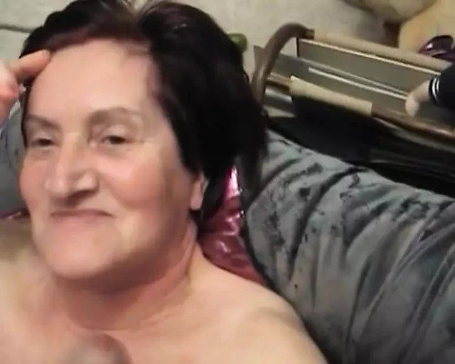 A short haired German lady gets her muff destroyed by a hard pecker