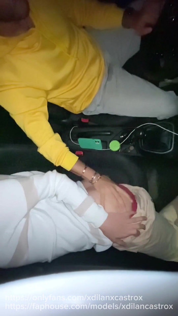 Stunning moment from "Cruising I found a cute young student on the road I offered him a ride and fucked him in my car in"