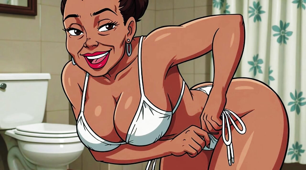 Ai Bathroom Scenes Teasing Shaking Ass
