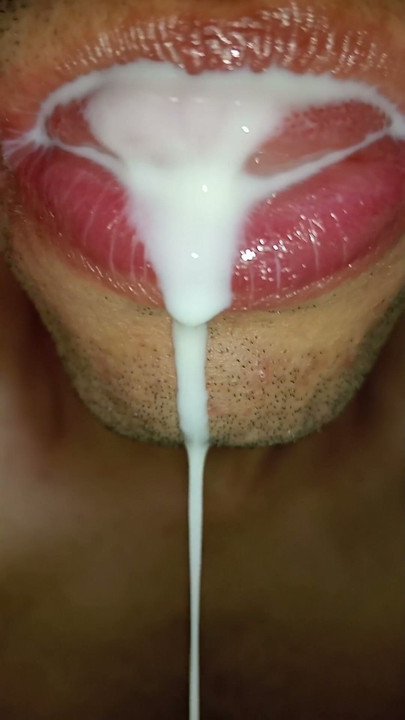 tongue, I want cum in my mouth, tongue, hard, cute, sloopy, submissive milk swallower | Clip 1