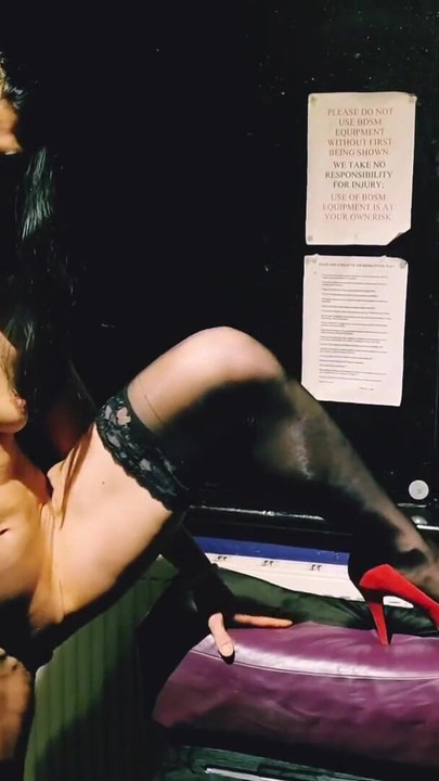 Emotional moment from "Naked stretching"