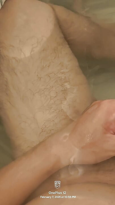 Solo Cruise Ship Cabin Bathroom Masturbation - Throbbing Penis & Slippery Bathtub Wanking
