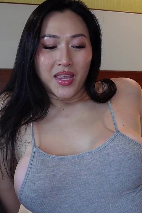 Busty Asian Trans Stepsis Didi Divina Won't Make You Cum Til You Make Her Cum