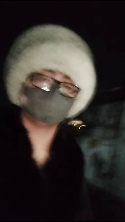 Dark night sissy walk