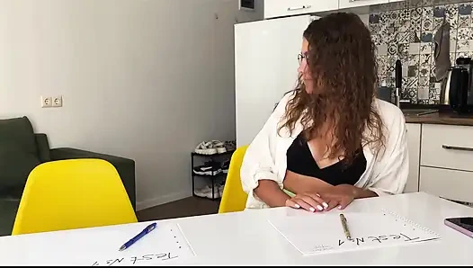 Seksi öğretmenimi siktikten sonra çok daha iyi çalışacağım