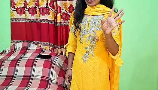 My Desi Stepsister Was Fingering Her Pussy, I helped her with my cock, Indian vairal Porn