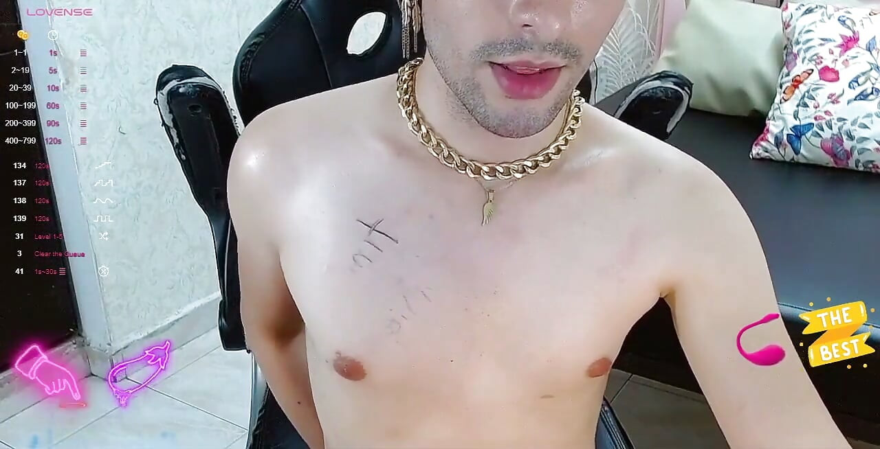 Young Twink Uncut Masturbating