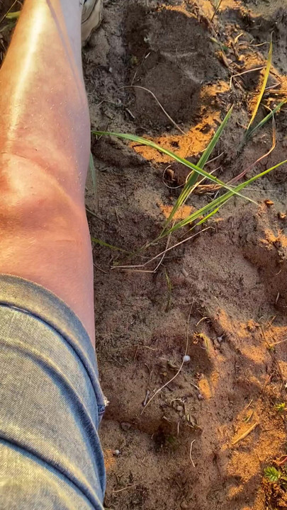 Real Public Cumshot